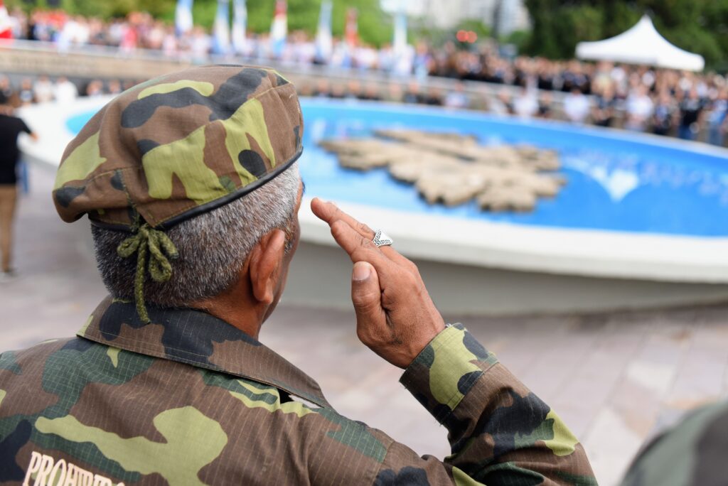 Las Malvinas son y serán siempre Argentinas. 2 de Abril 2026 Rosario Argentina. Fotos Juan García