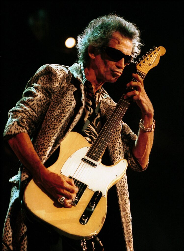 Keith Richards. Guitarrista The Rolling Stones, desde 1962. Foto Alberto Raggio